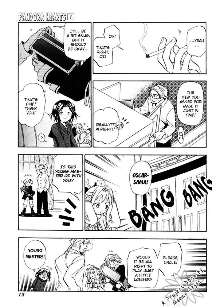 Pandora Hearts Chapter 1 - Page 16