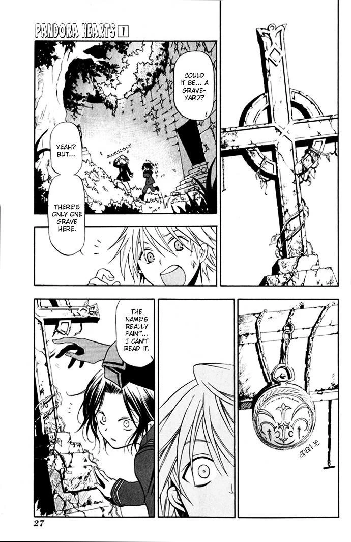 Pandora Hearts Chapter 1 - Page 28
