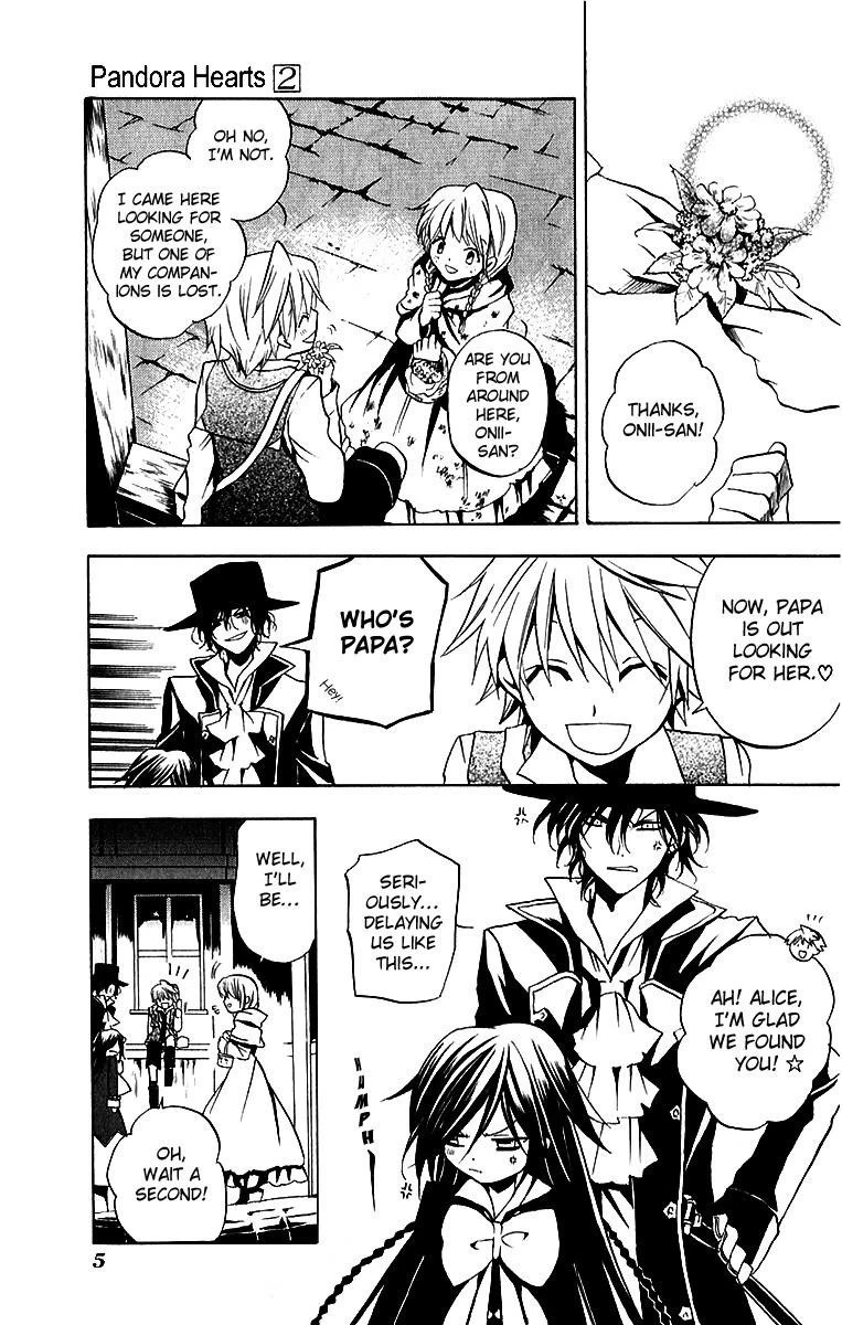 Pandora Hearts Chapter 5 - Page 8