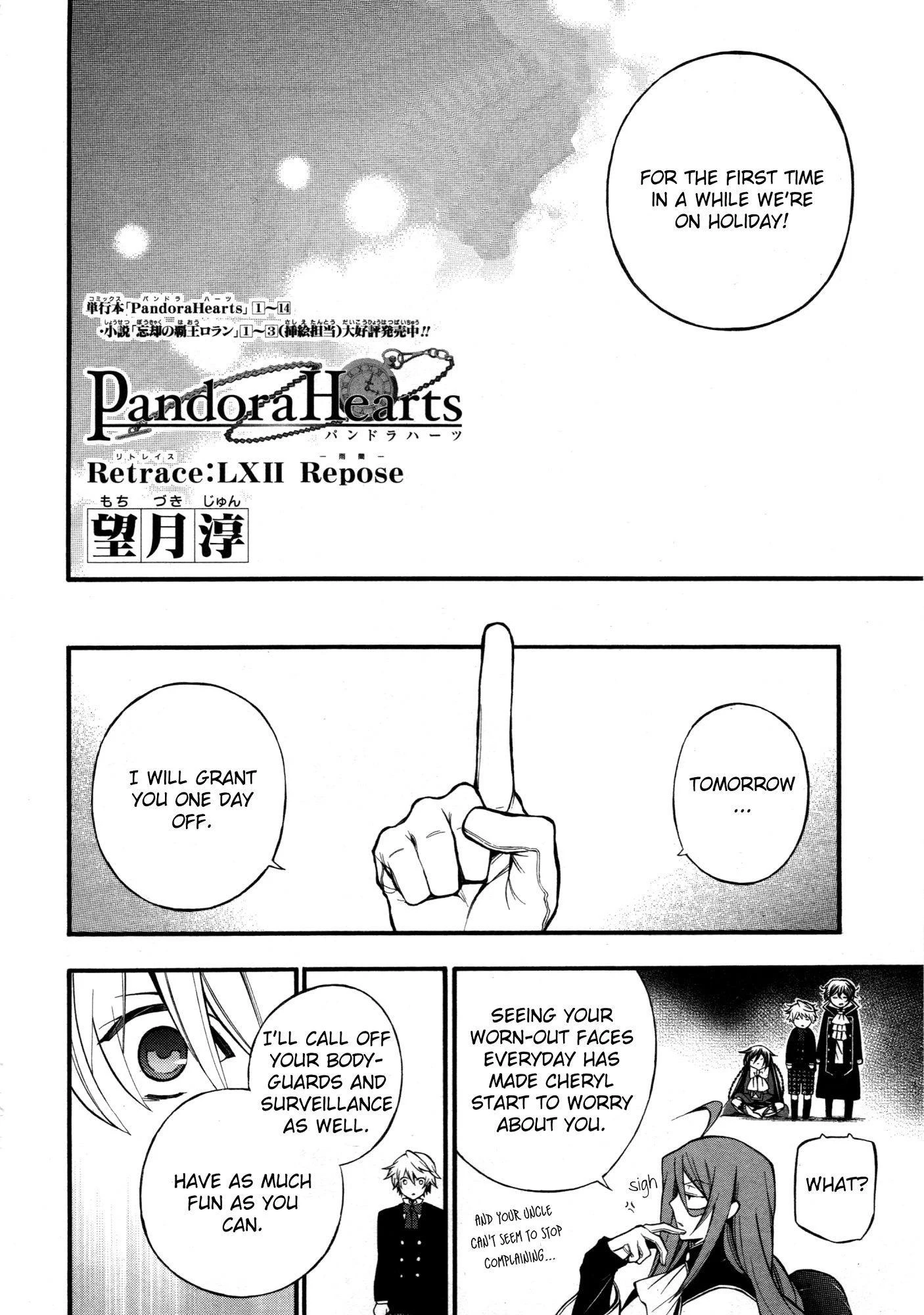 Pandora Hearts Chapter 62 - Page 7