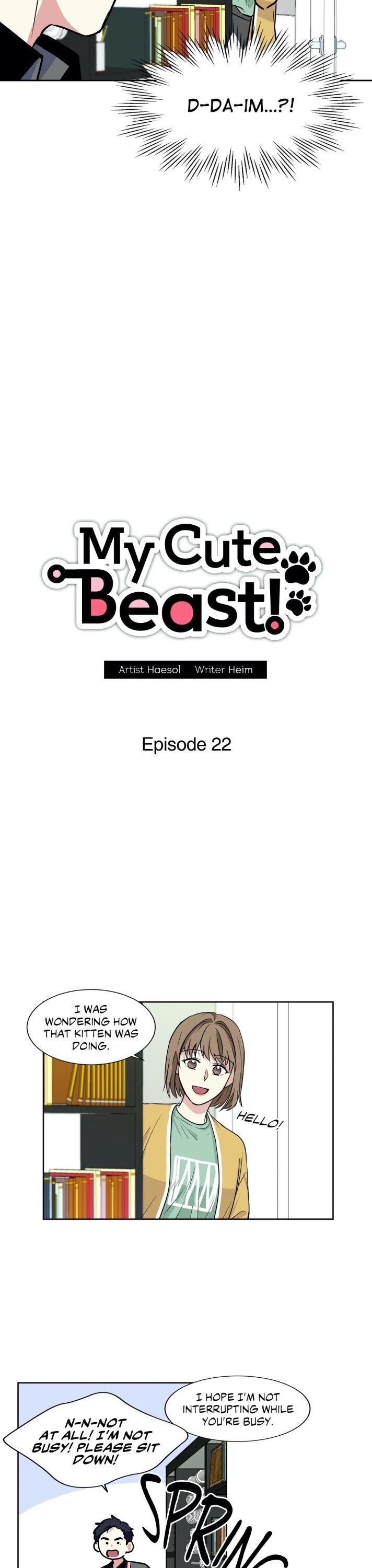 My Cute Beast Chapter 22 - Page 3