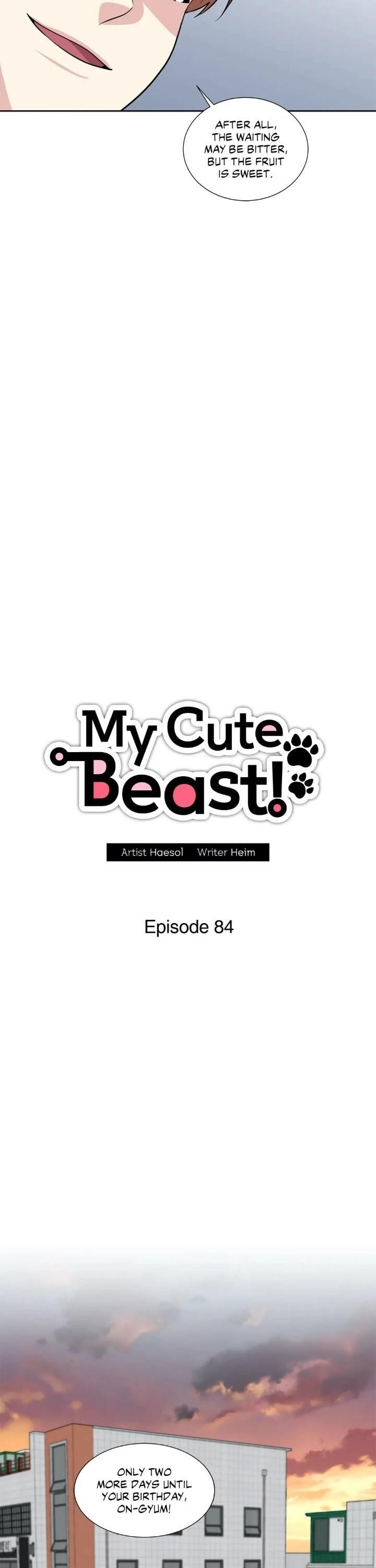 My Cute Beast Chapter 84 - Page 10