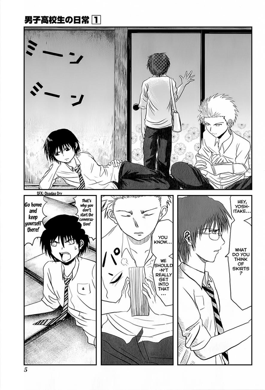 Danshi Koukousei no Nichijou Chapter 1 - Page 11