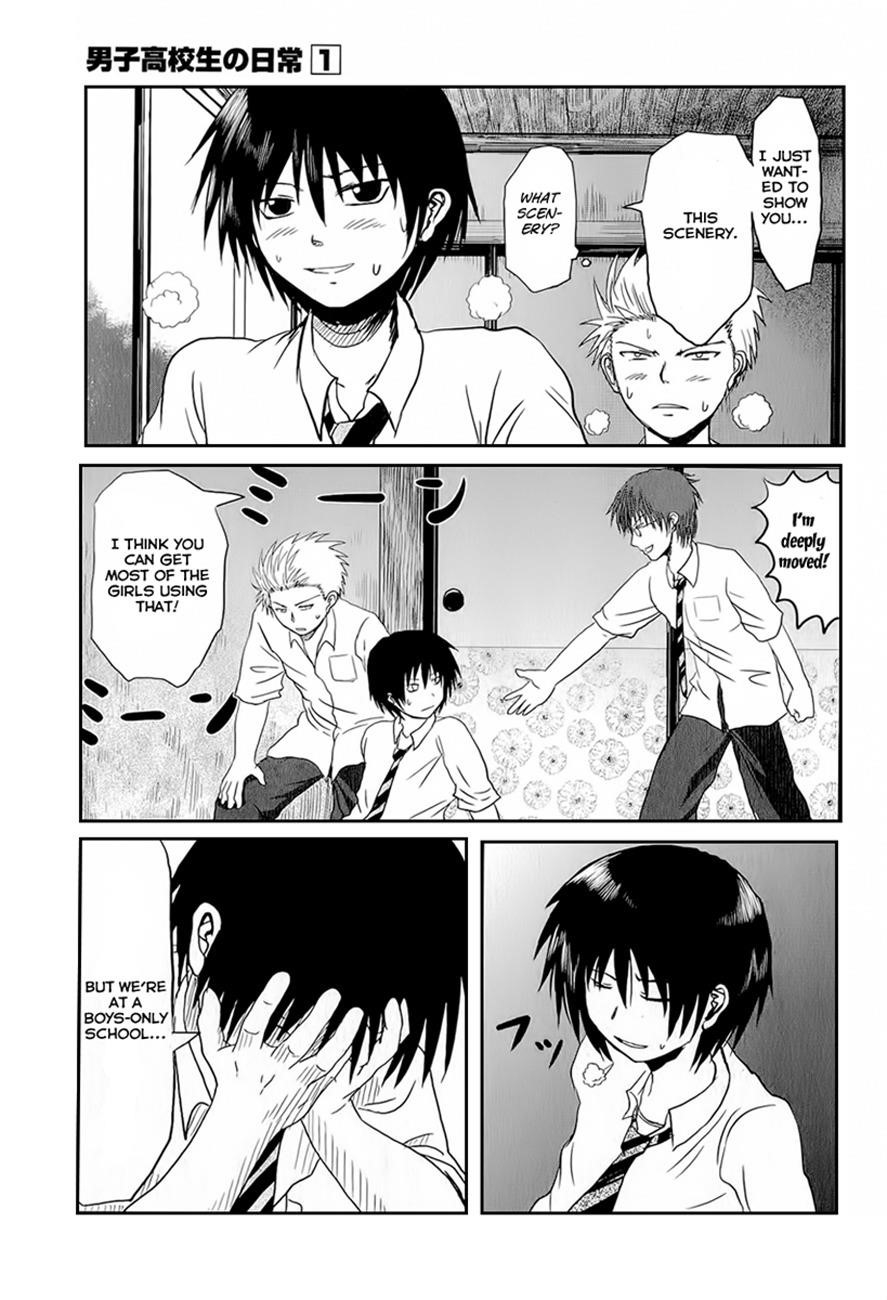 Danshi Koukousei no Nichijou Chapter 2 - Page 9