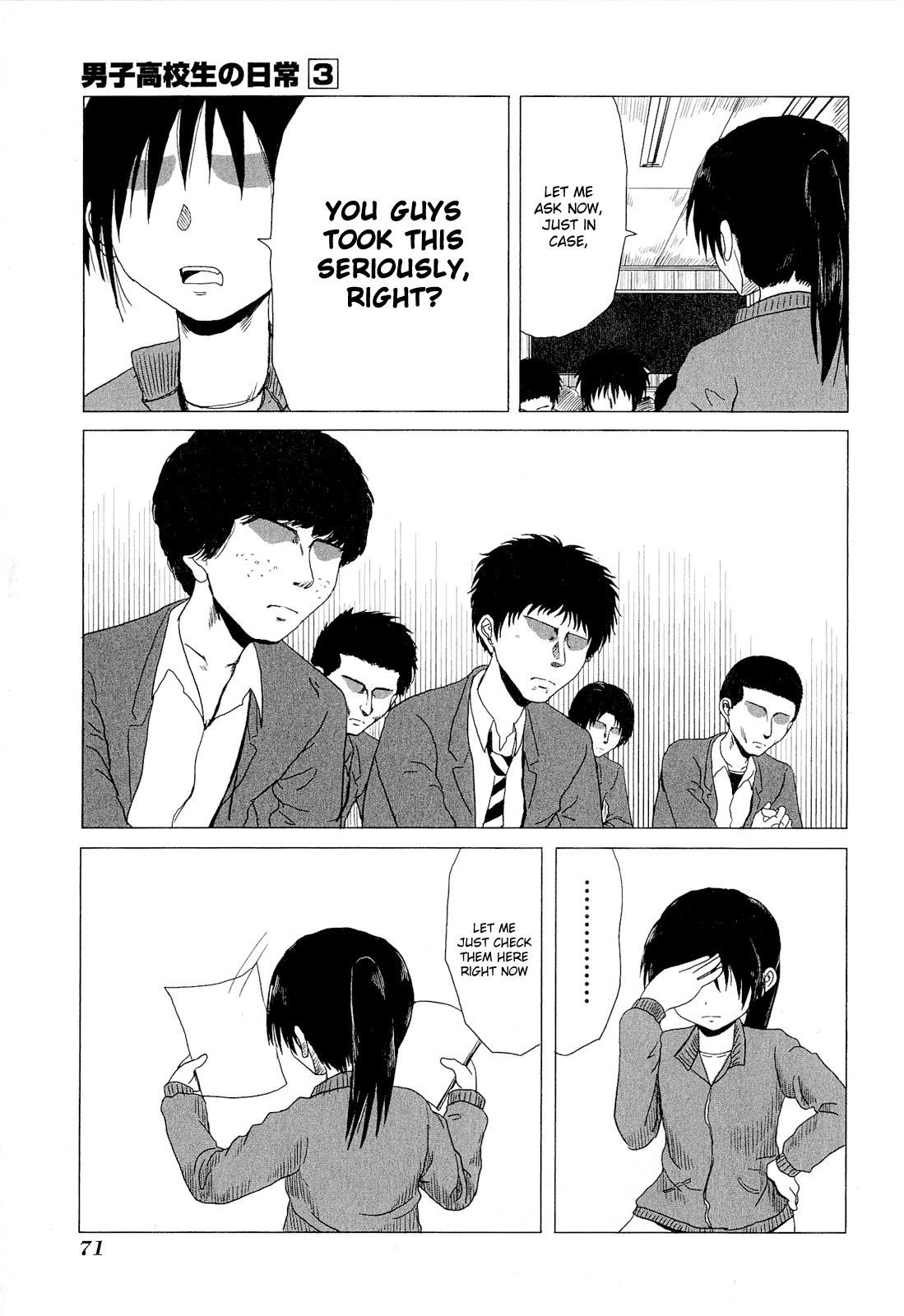 Danshi Koukousei no Nichijou Chapter 42 - Page 3