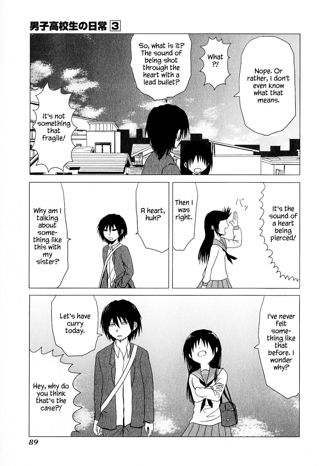 Danshi Koukousei no Nichijou Chapter 45 - Page 3