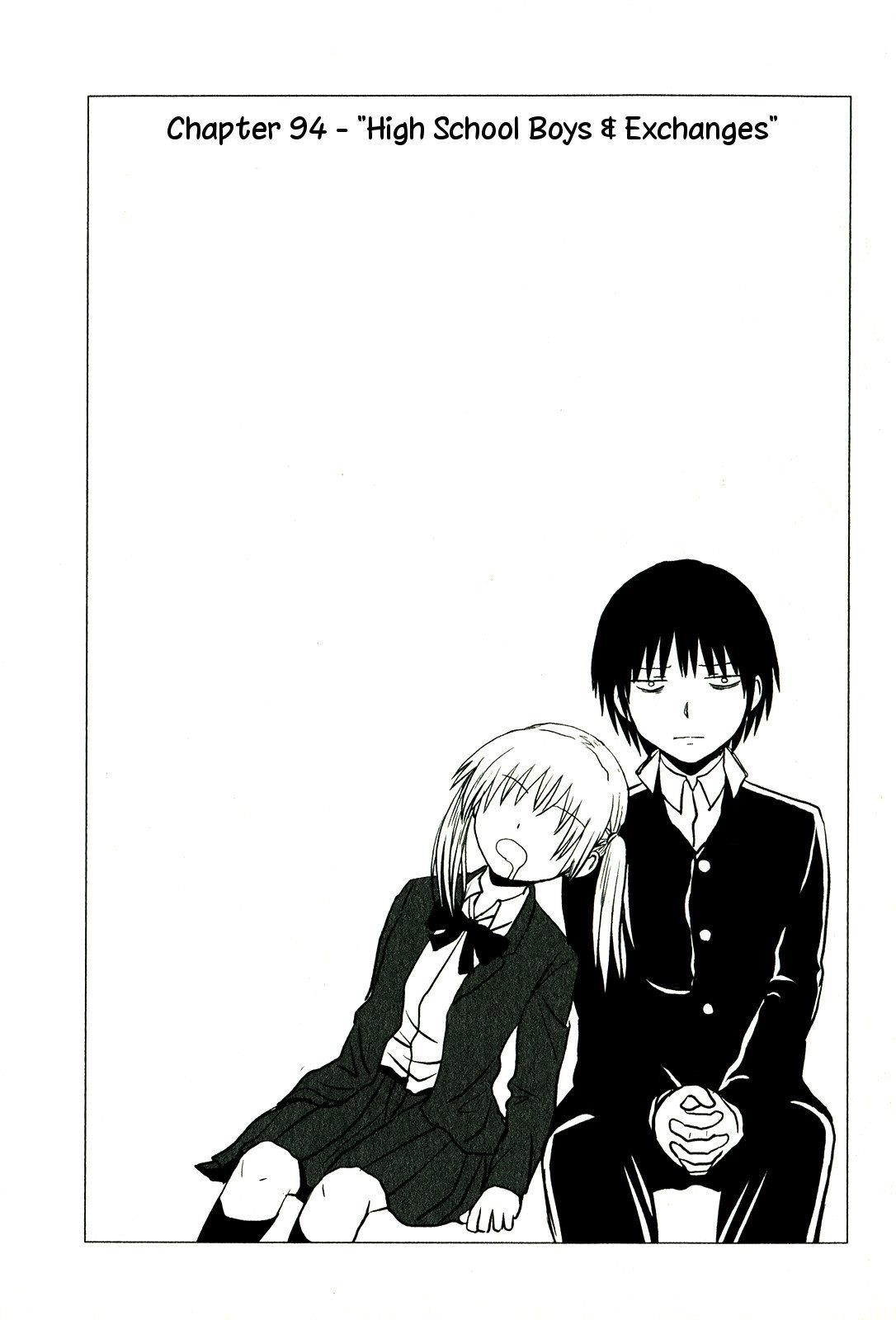 Danshi Koukousei no Nichijou Chapter 94 - Page 1