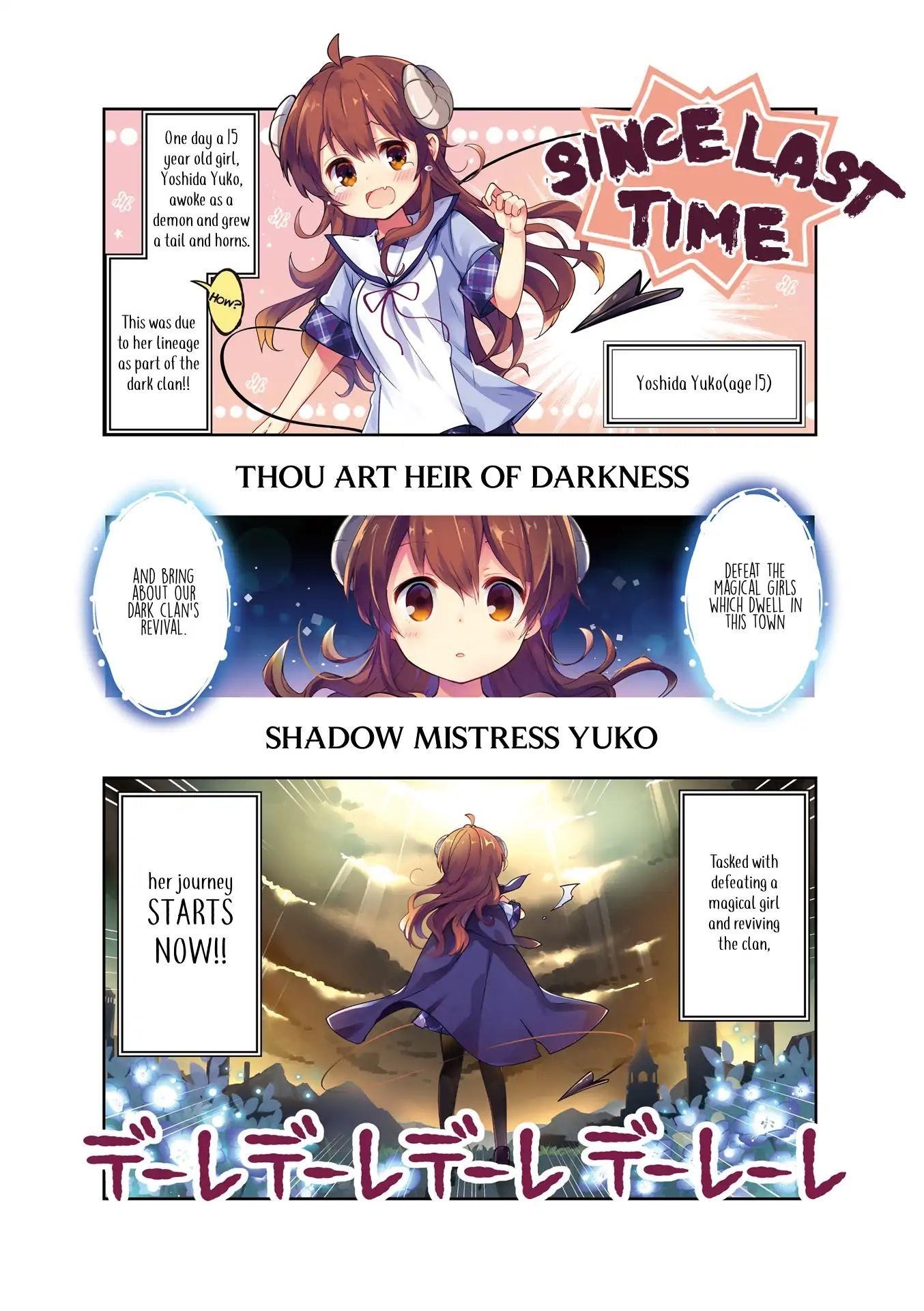 Machikado Mazoku Chapter 13.2 - Page 3