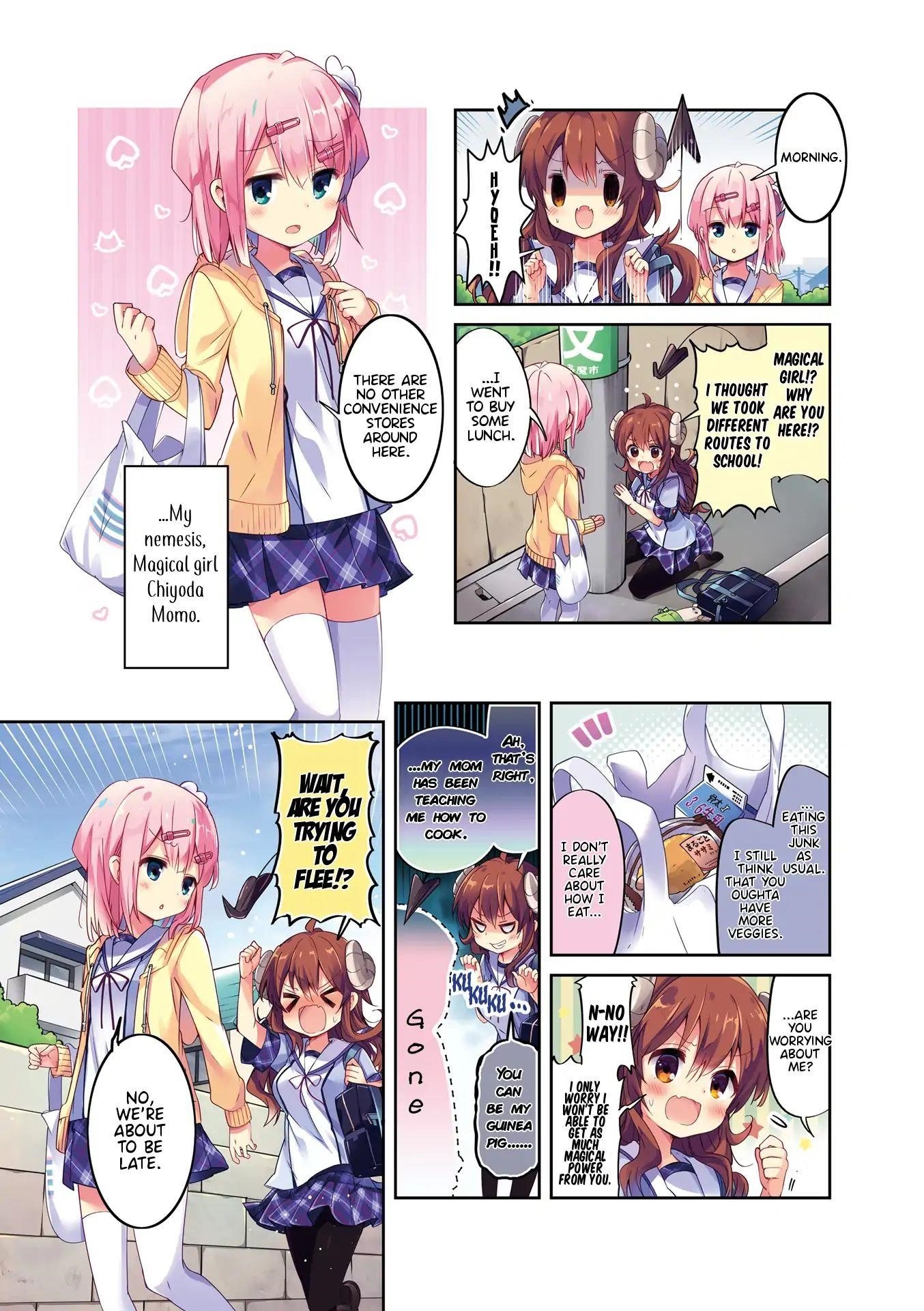 Machikado Mazoku Chapter 13.2 - Page 8