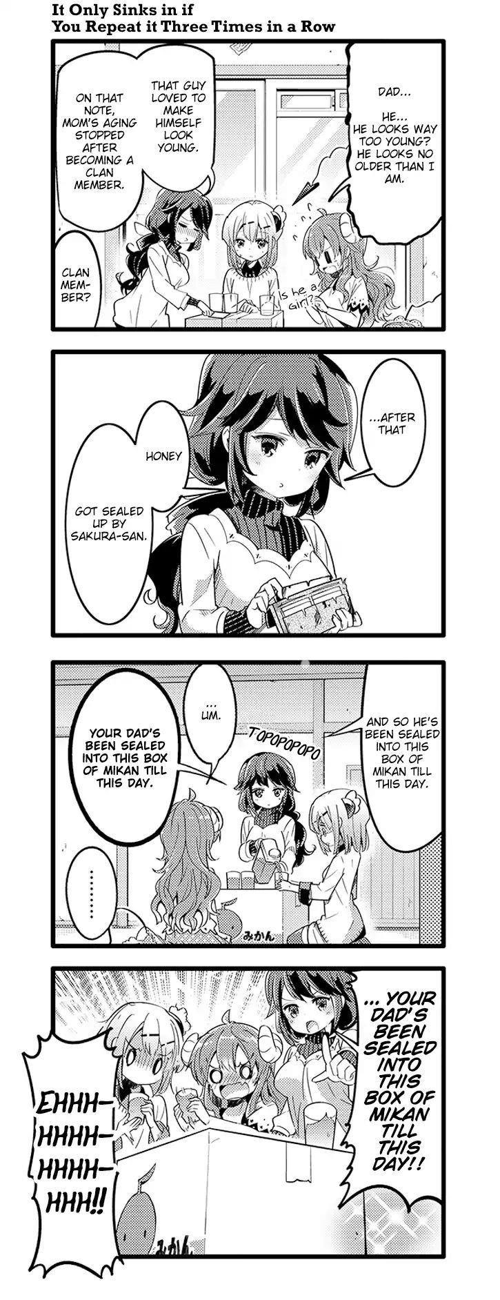 Machikado Mazoku Chapter 25 - Page 9