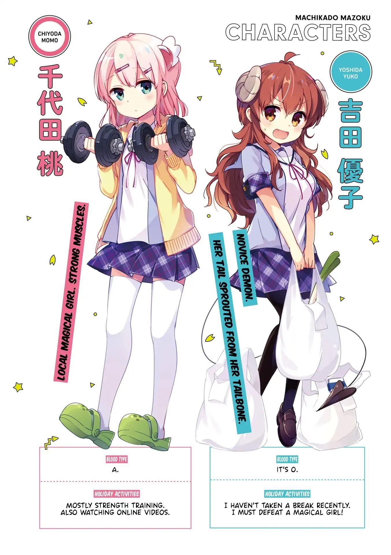 Machikado Mazoku Chapter 26.2 - Page 3