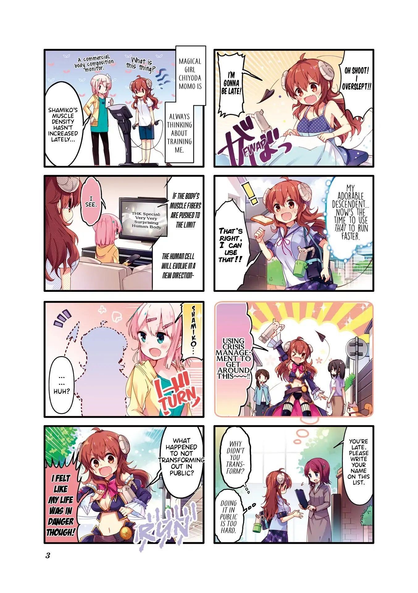 Machikado Mazoku Chapter 26.2 - Page 4