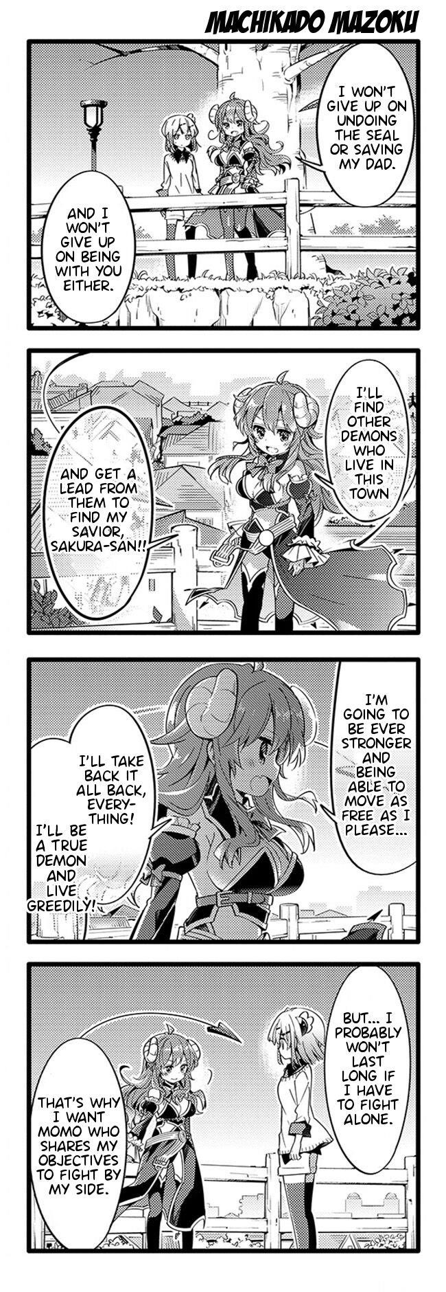 Machikado Mazoku Chapter 26 - Page 10