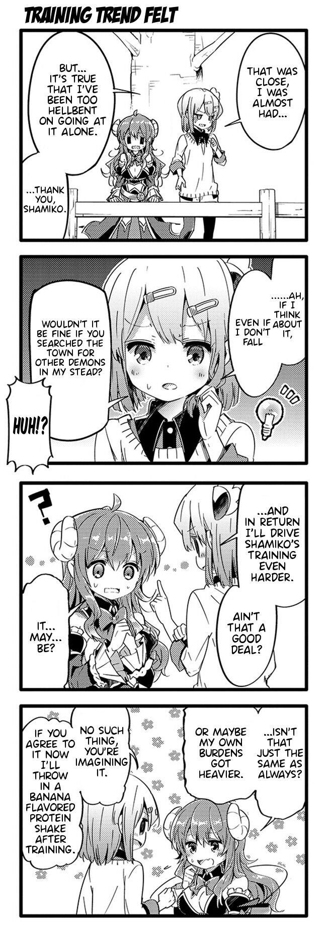 Machikado Mazoku Chapter 26 - Page 15