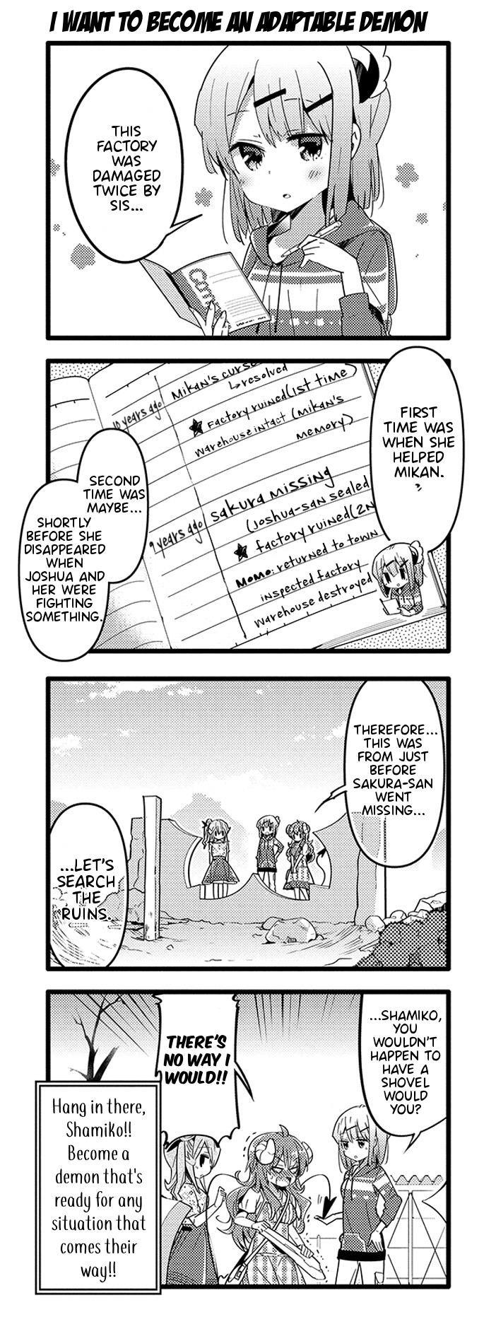 Machikado Mazoku Chapter 30 - Page 15