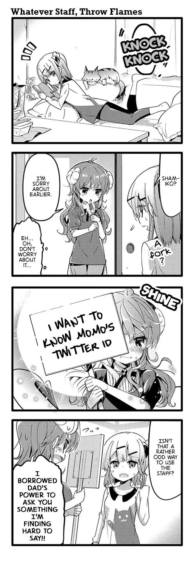 Machikado Mazoku Chapter 32 - Page 11