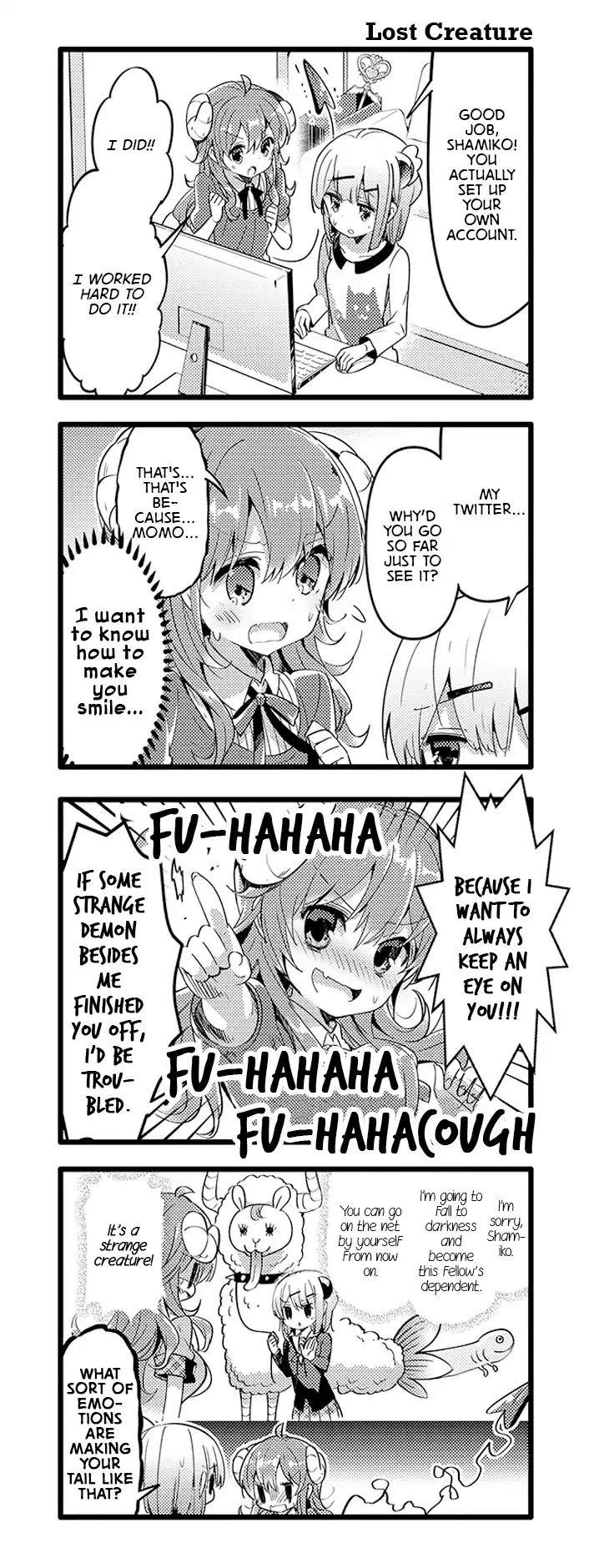 Machikado Mazoku Chapter 32 - Page 12