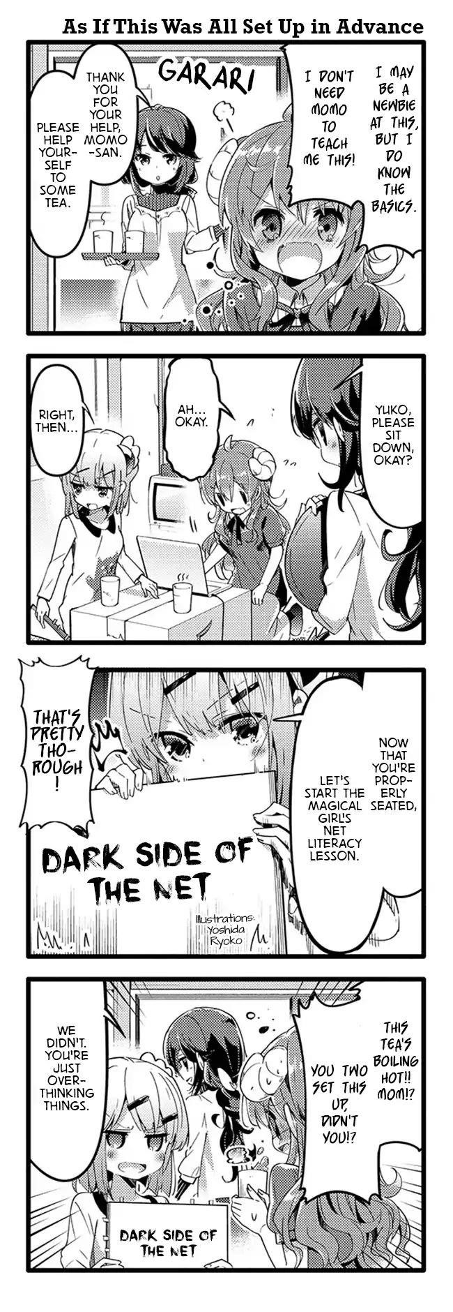 Machikado Mazoku Chapter 32 - Page 4