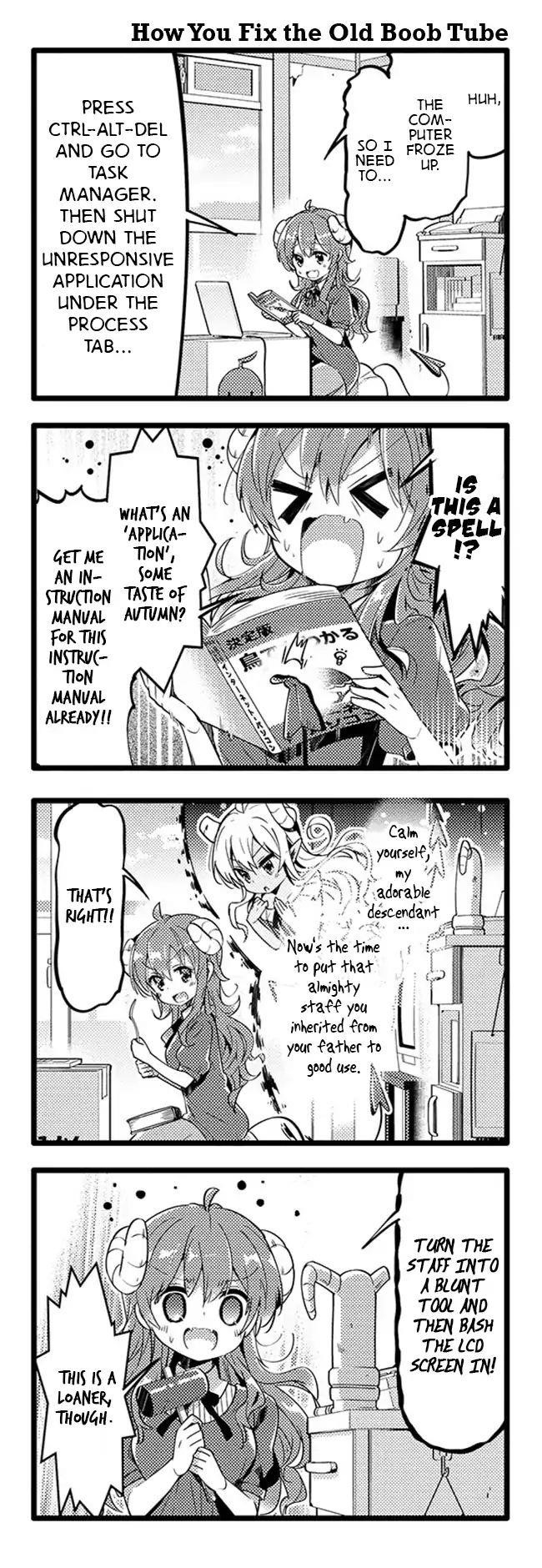 Machikado Mazoku Chapter 32 - Page 8