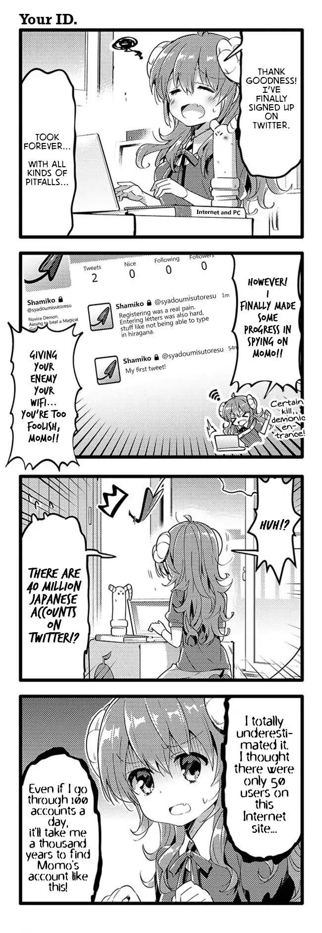 Machikado Mazoku Chapter 32 - Page 9