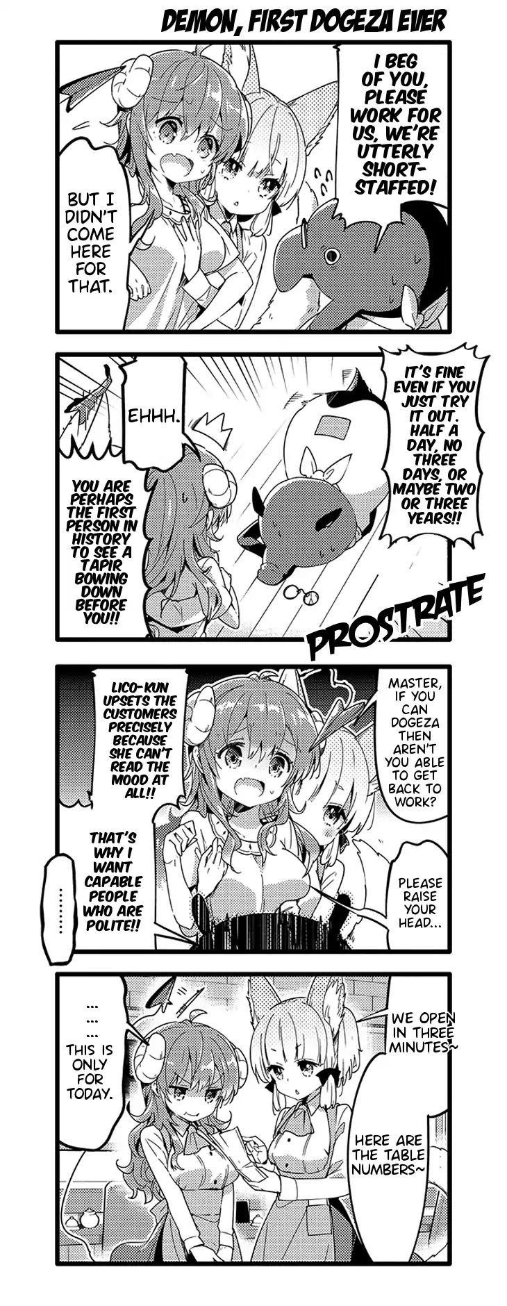 Machikado Mazoku Chapter 34 - Page 10