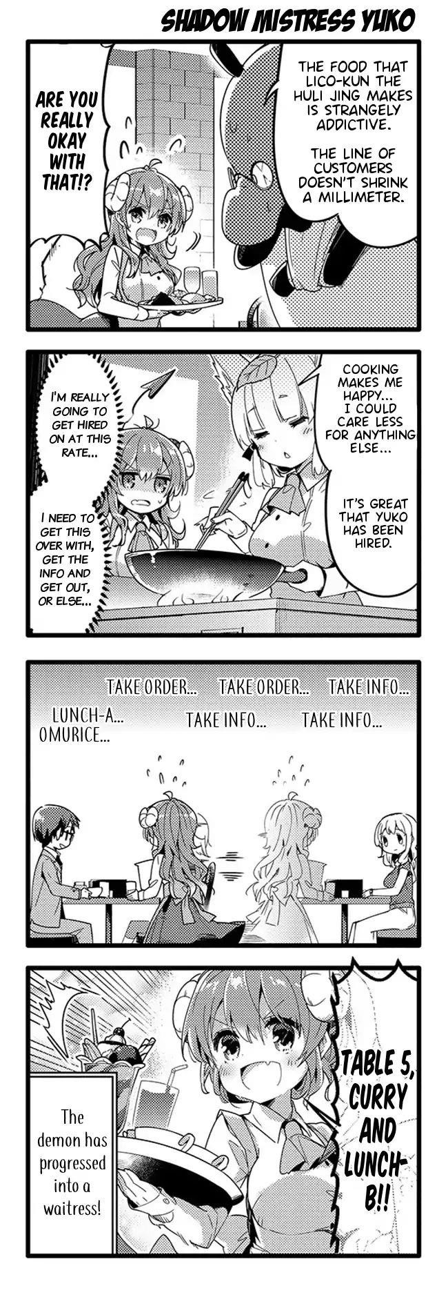 Machikado Mazoku Chapter 34 - Page 12