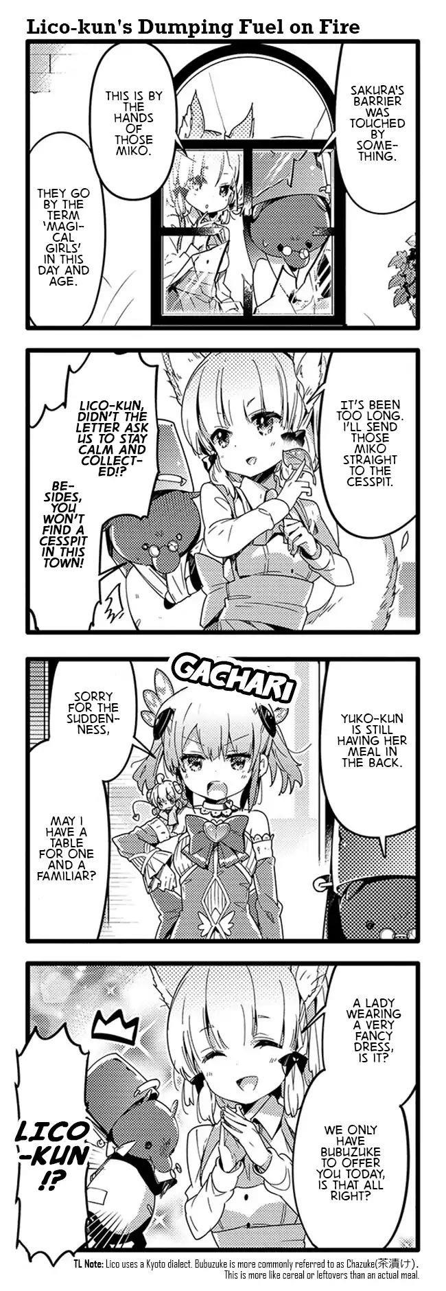 Machikado Mazoku Chapter 35 - Page 9