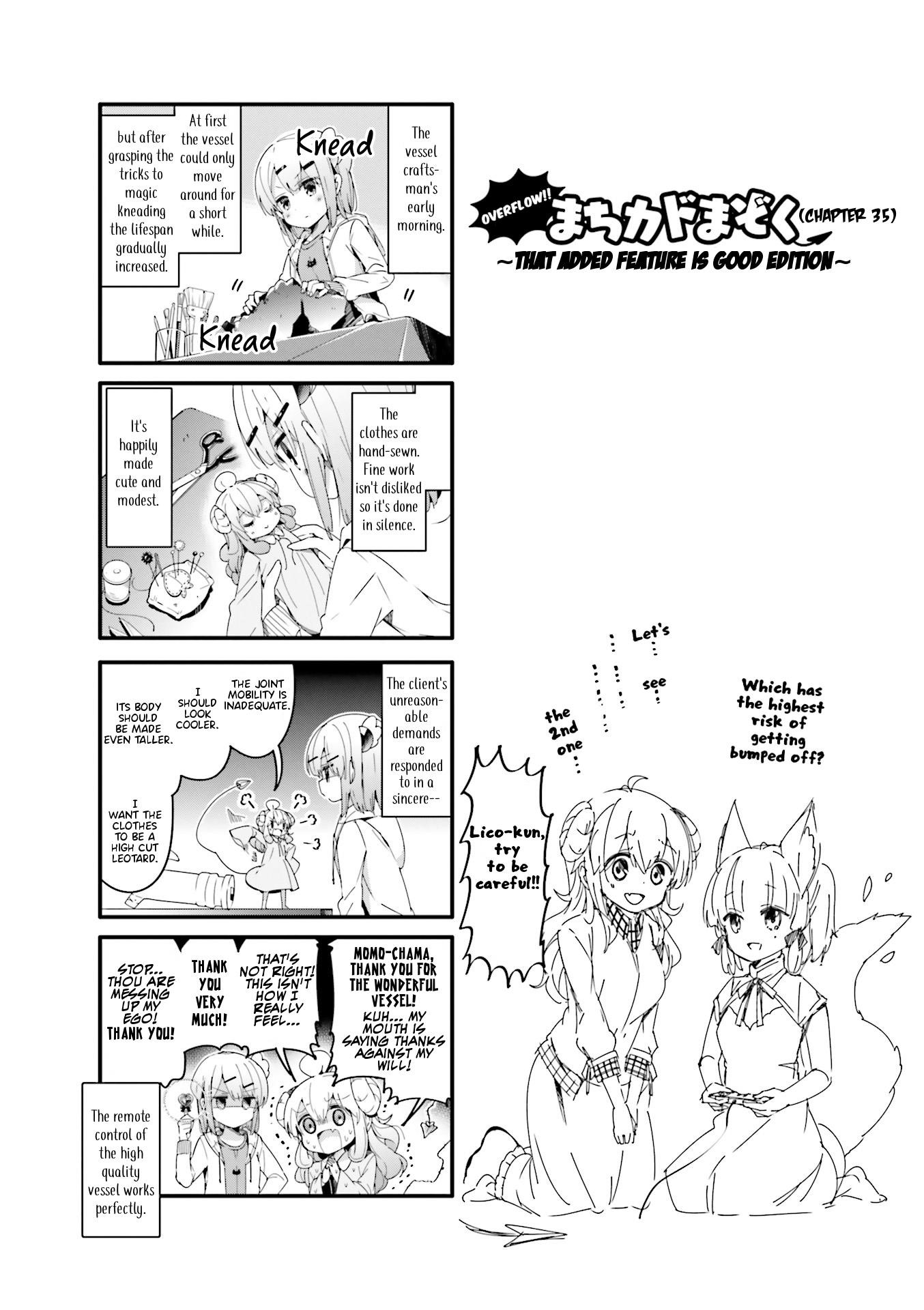 Machikado Mazoku Chapter 36.5 - Page 1