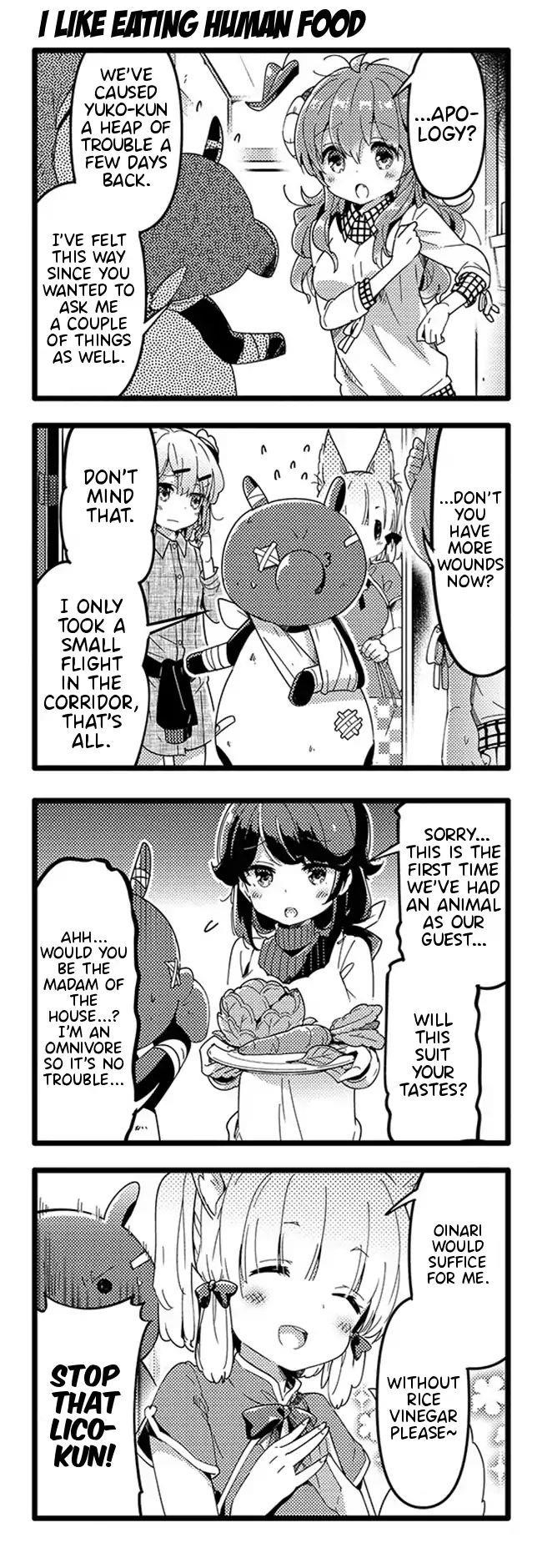 Machikado Mazoku Chapter 36 - Page 3