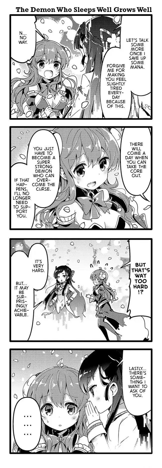 Machikado Mazoku Chapter 38 - Page 10