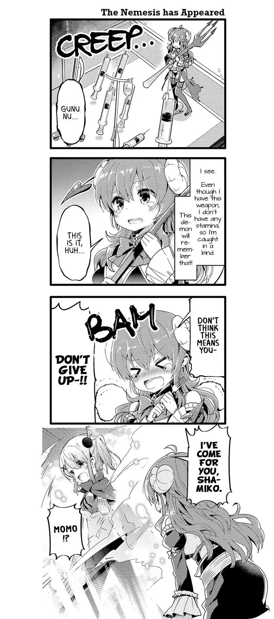 Machikado Mazoku Chapter 38 - Page 12