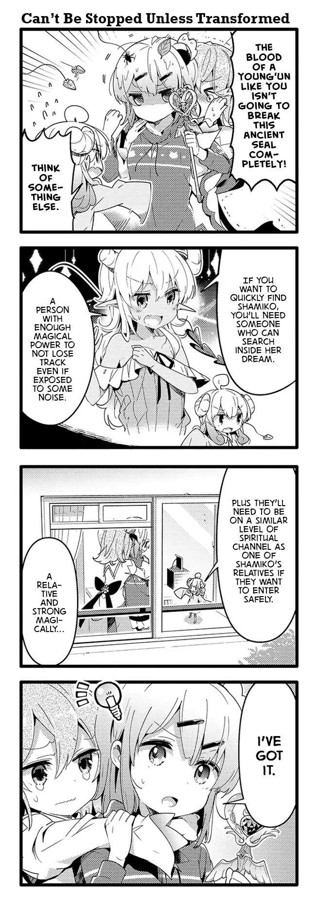 Machikado Mazoku Chapter 38 - Page 3