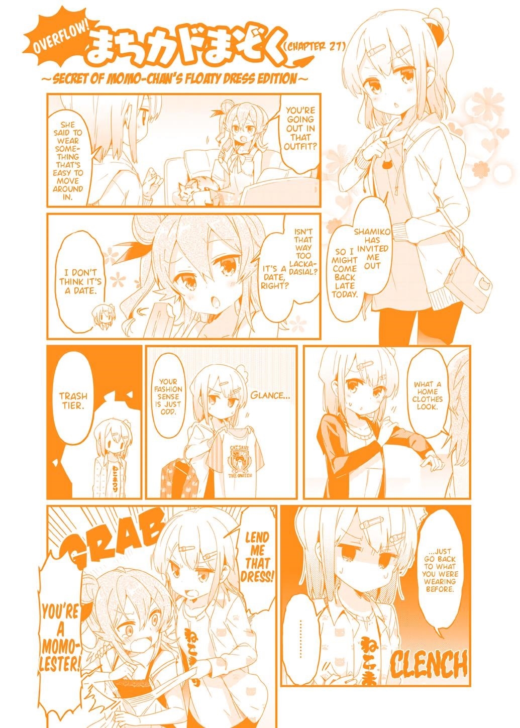 Machikado Mazoku Chapter 39.1 - Page 1