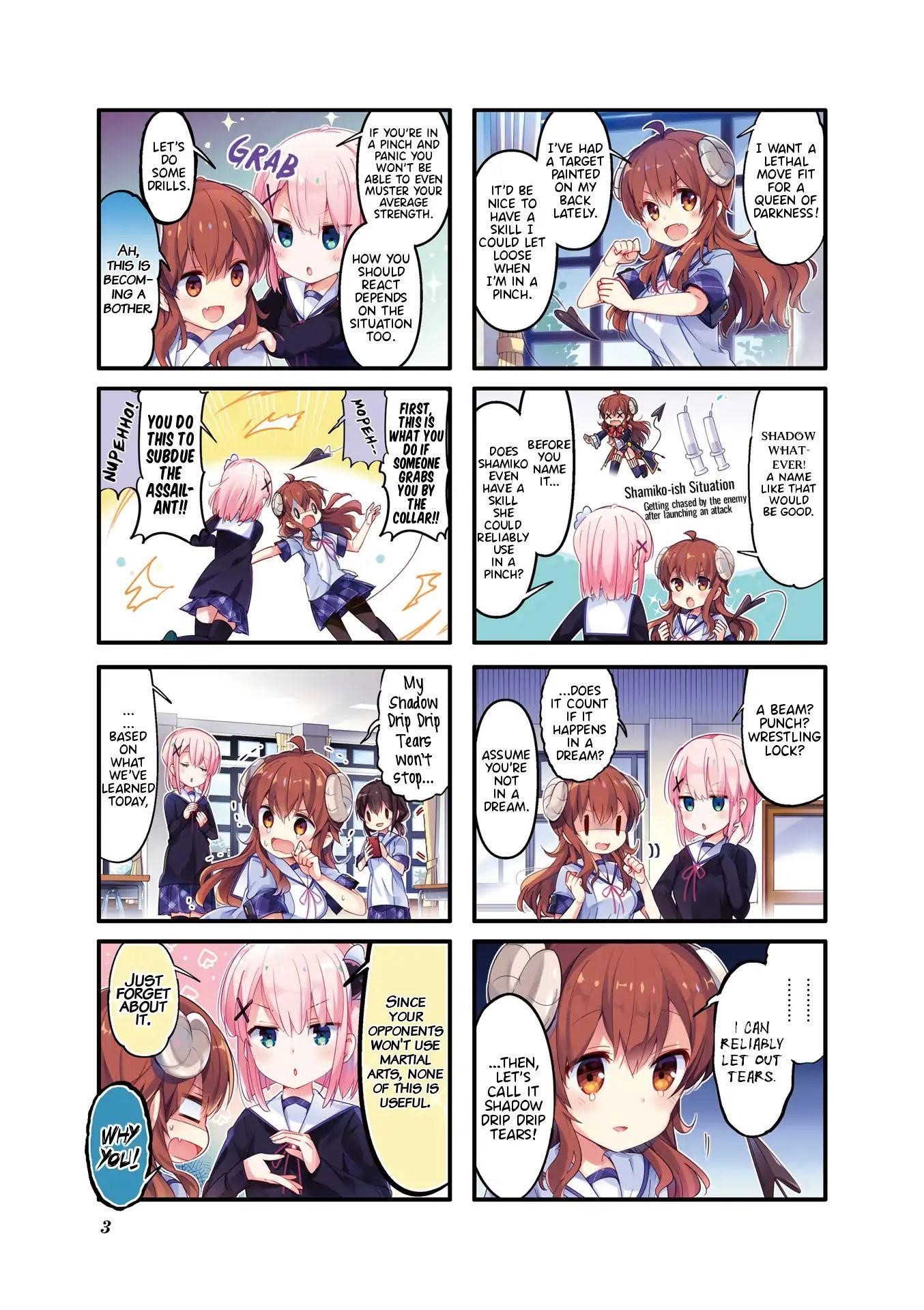 Machikado Mazoku Chapter 39.2 - Page 4