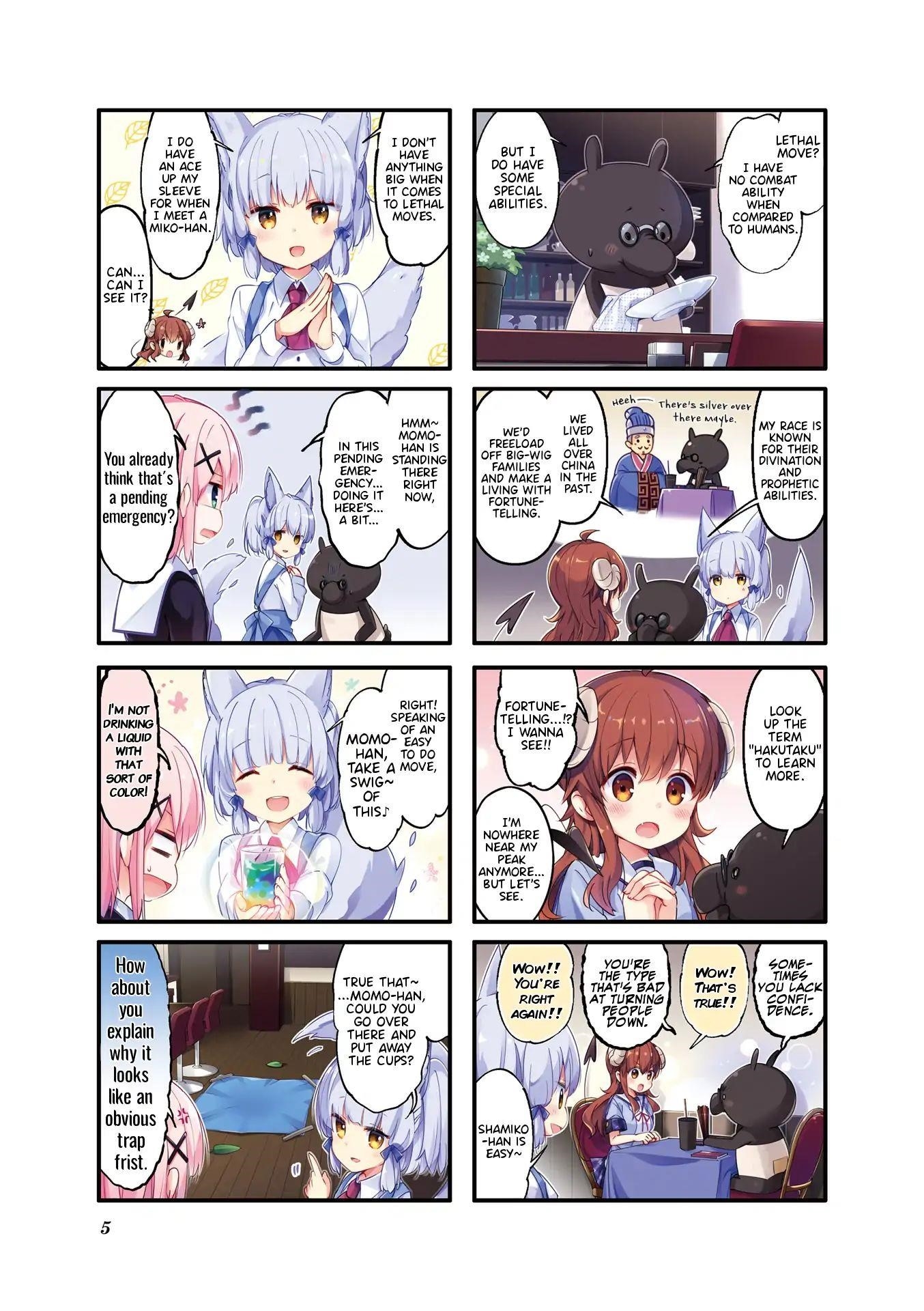 Machikado Mazoku Chapter 39.2 - Page 6