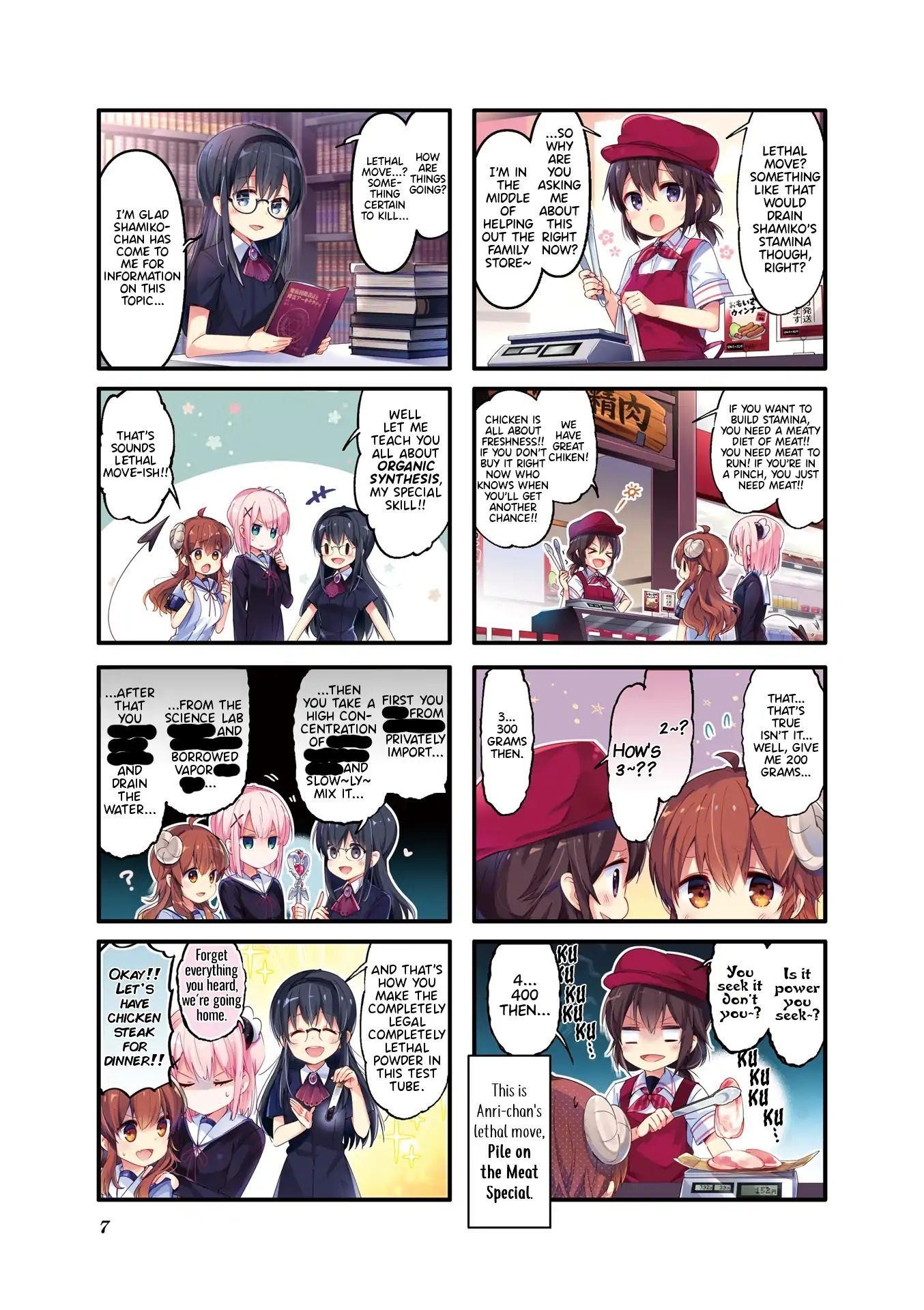 Machikado Mazoku Chapter 39.2 - Page 8