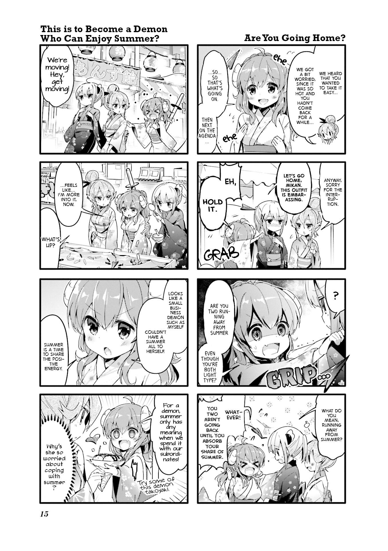 Machikado Mazoku Chapter 40 - Page 7