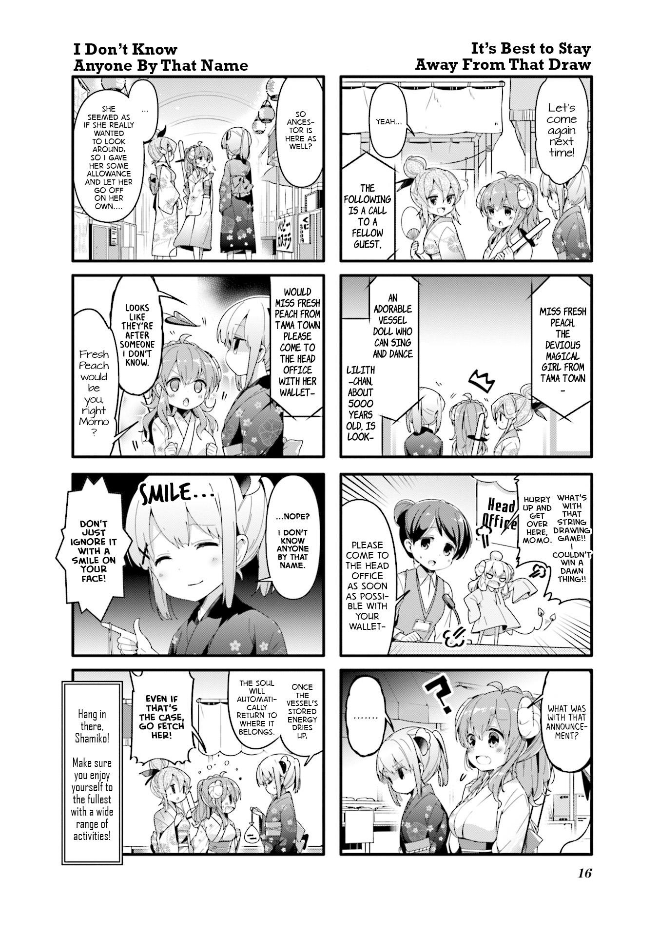 Machikado Mazoku Chapter 40 - Page 8