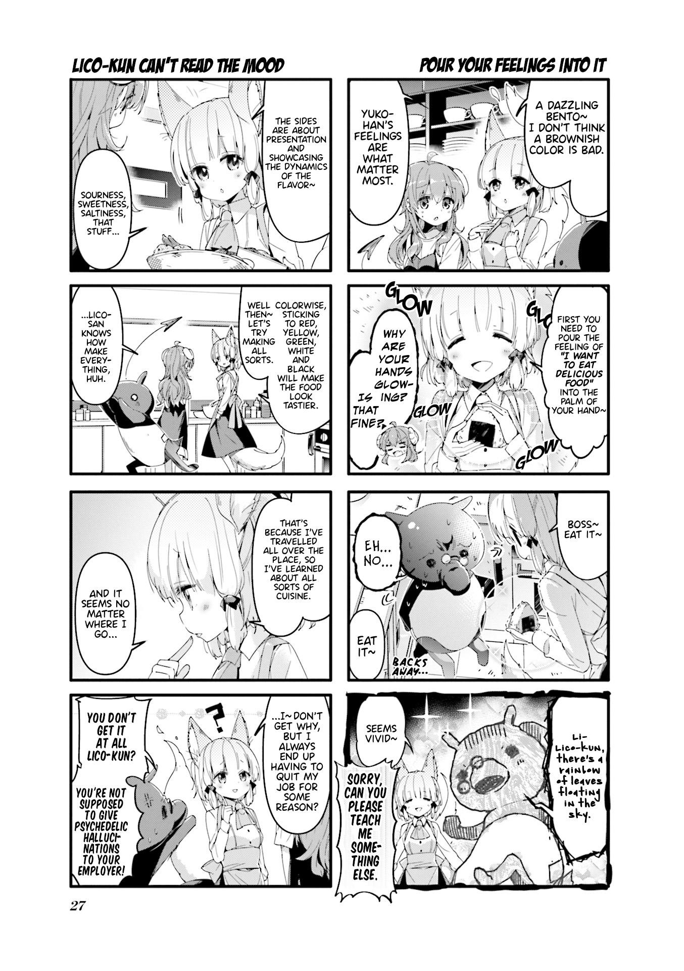 Machikado Mazoku Chapter 42 - Page 3