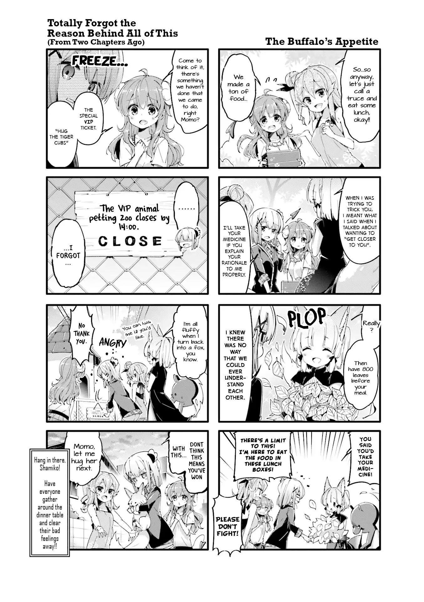 Machikado Mazoku Chapter 43 - Page 8