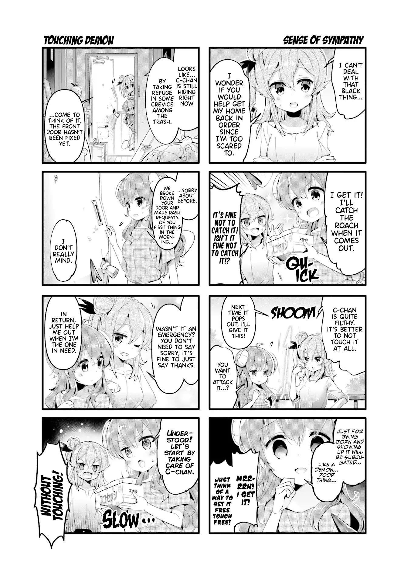 Machikado Mazoku Chapter 46 - Page 3