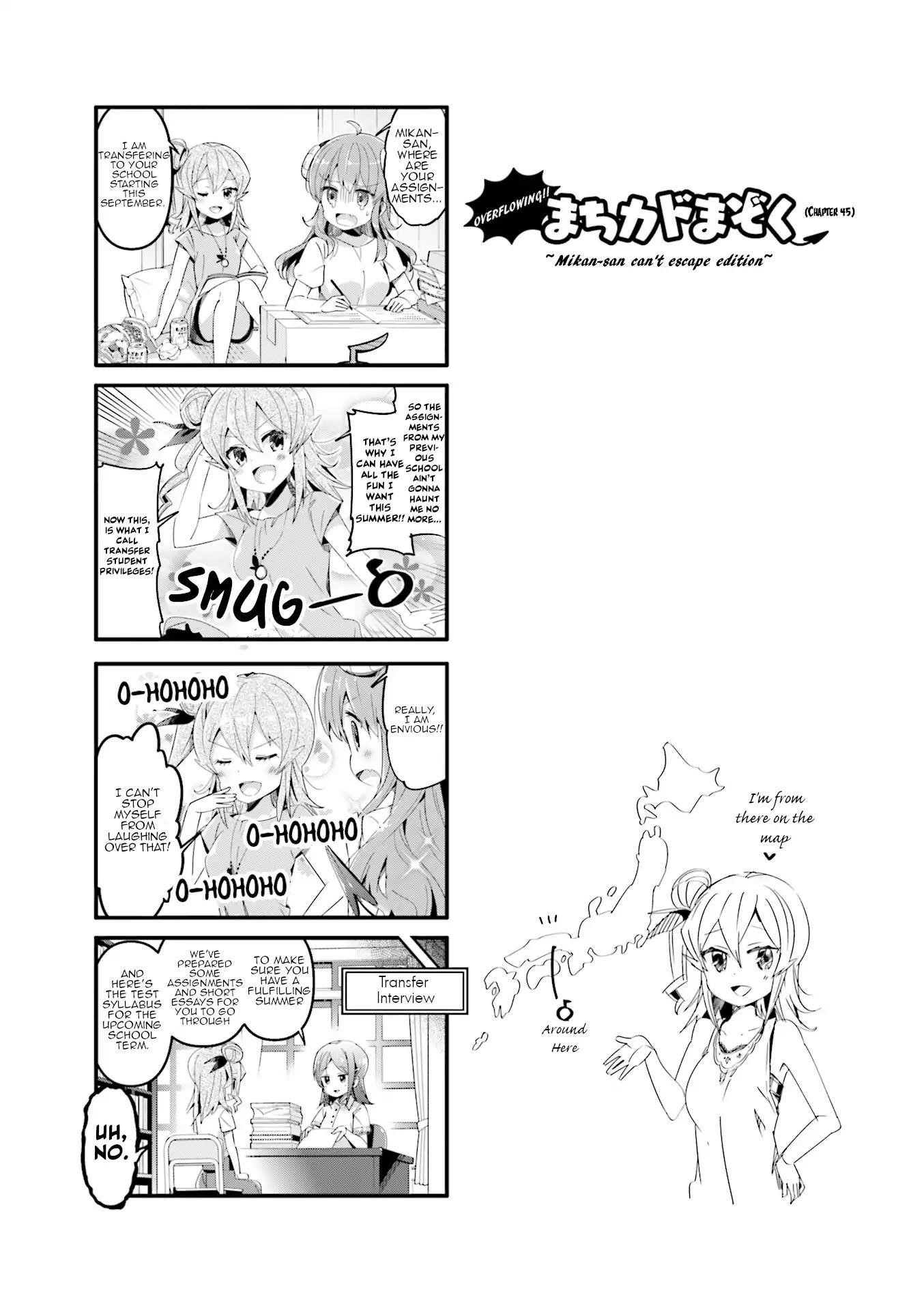 Machikado Mazoku Chapter 47.5 - Page 1