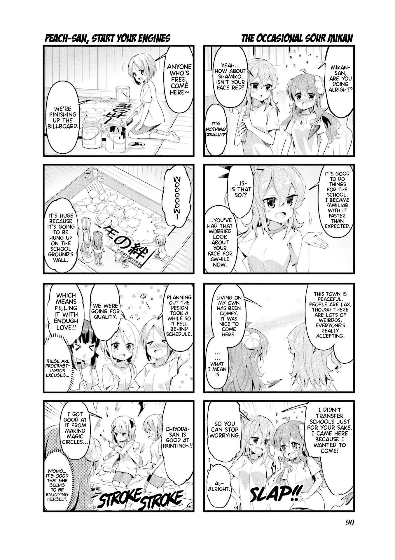 Machikado Mazoku Chapter 49 - Page 4