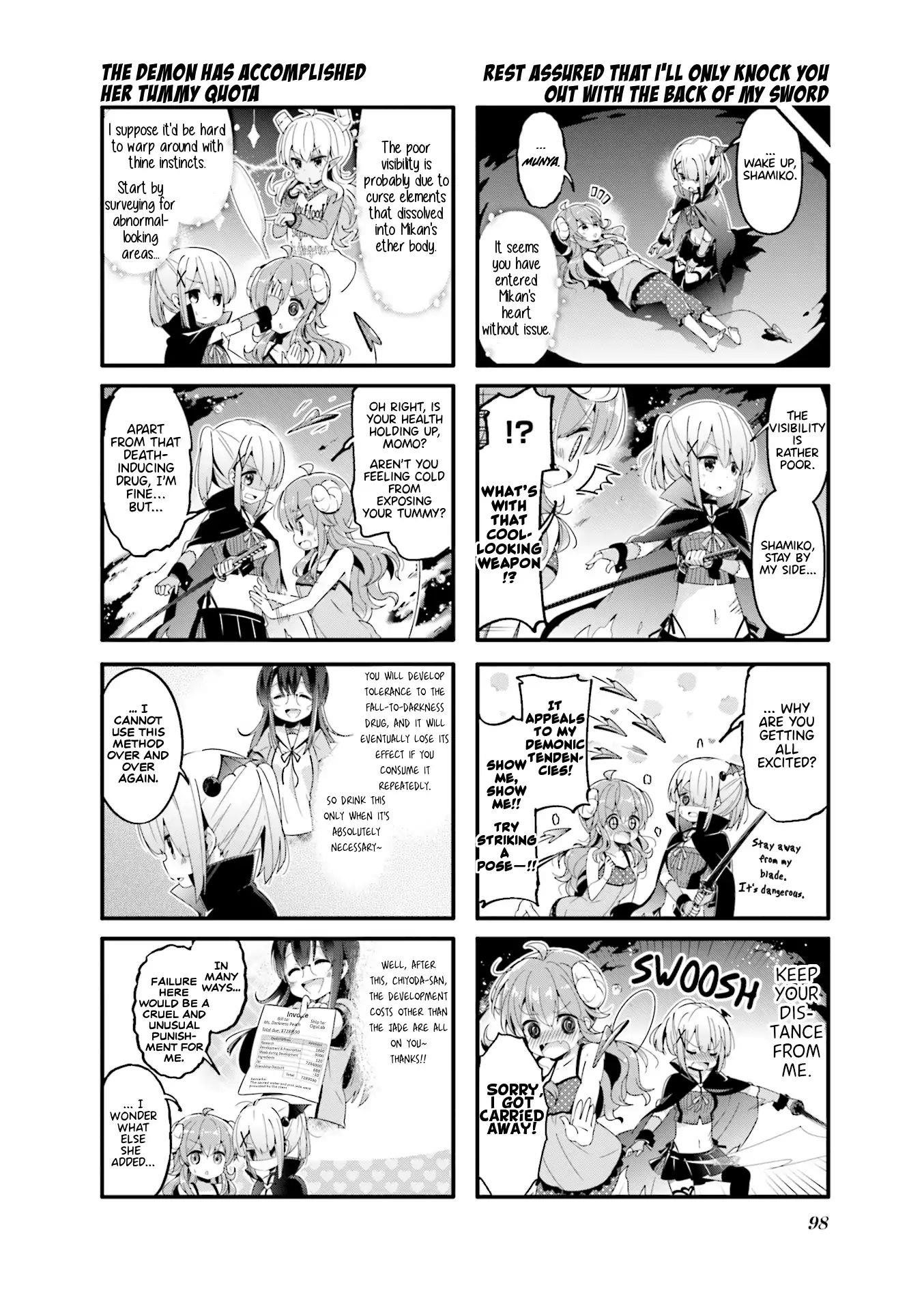 Machikado Mazoku Chapter 50 - Page 4