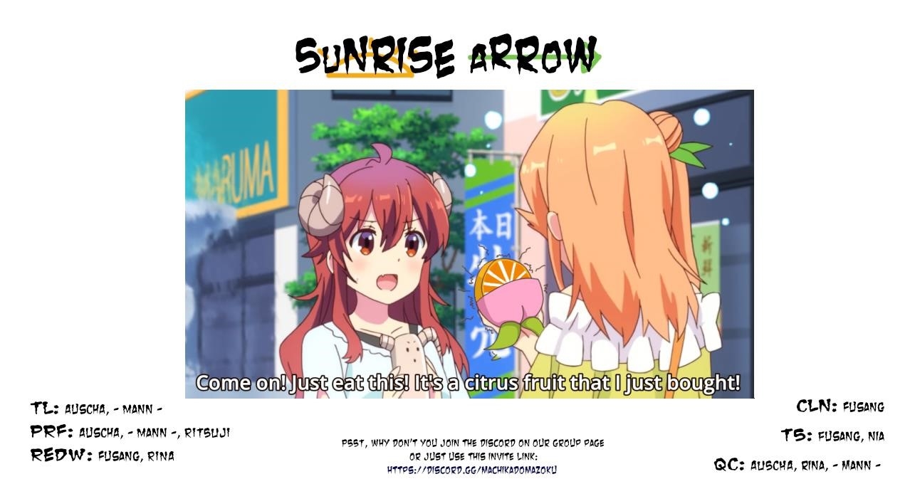 Machikado Mazoku Chapter 52.2 - Page 10