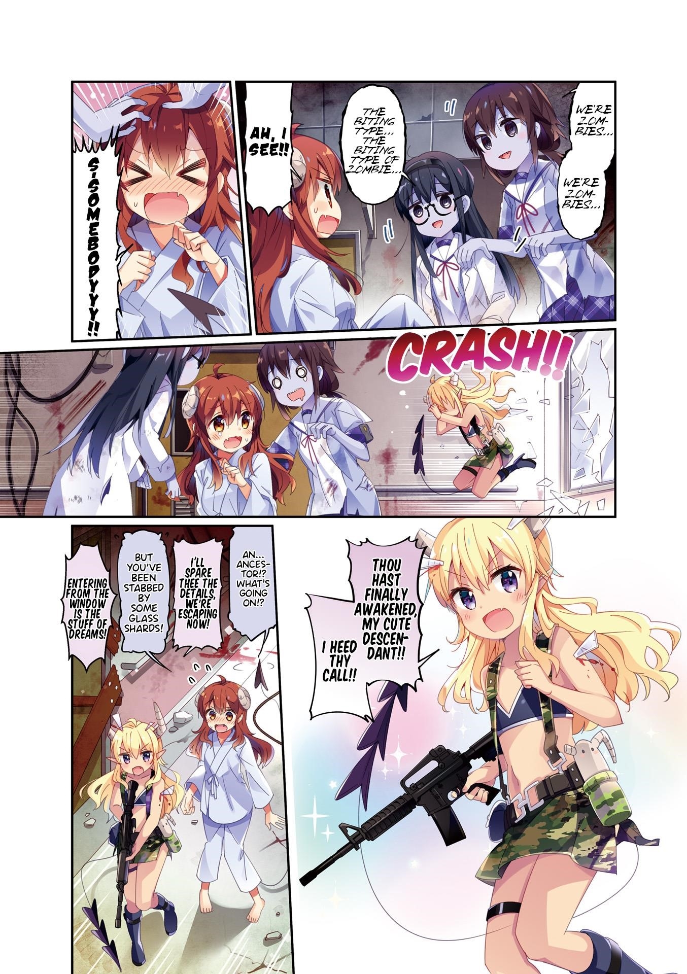 Machikado Mazoku Chapter 52.2 - Page 4