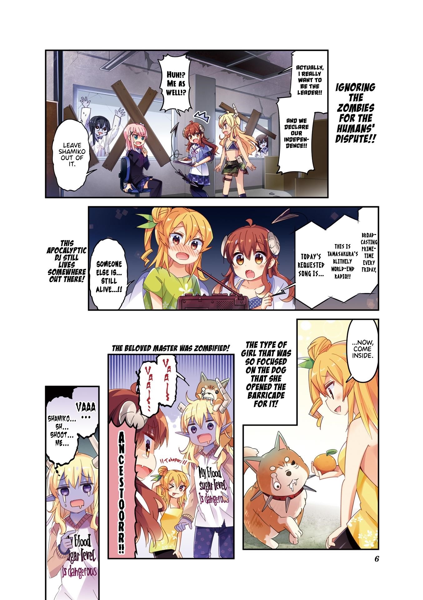 Machikado Mazoku Chapter 52.2 - Page 7