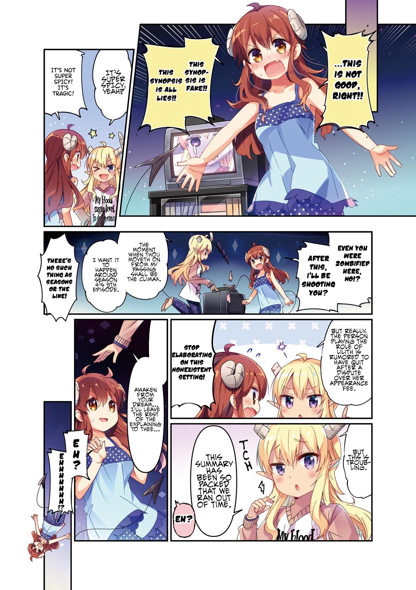 Machikado Mazoku Chapter 52.2 - Page 8