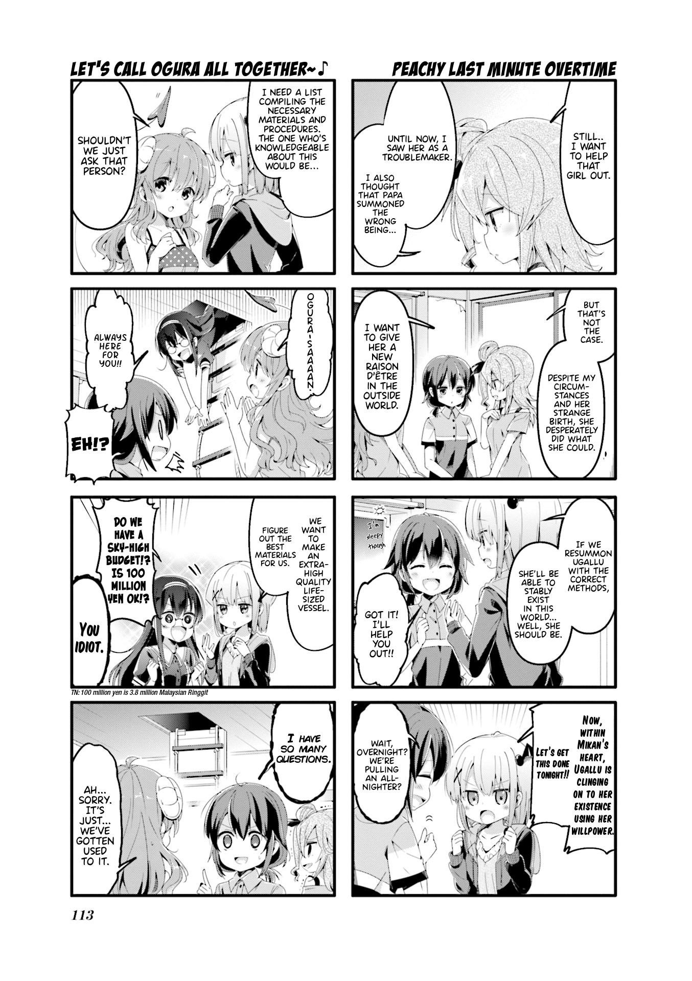 Machikado Mazoku Chapter 52 - Page 3