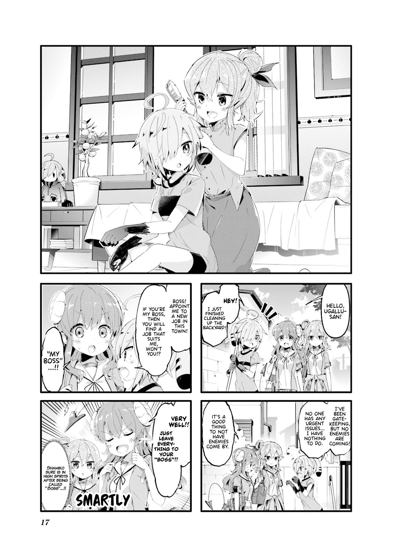Machikado Mazoku Chapter 54 - Page 1